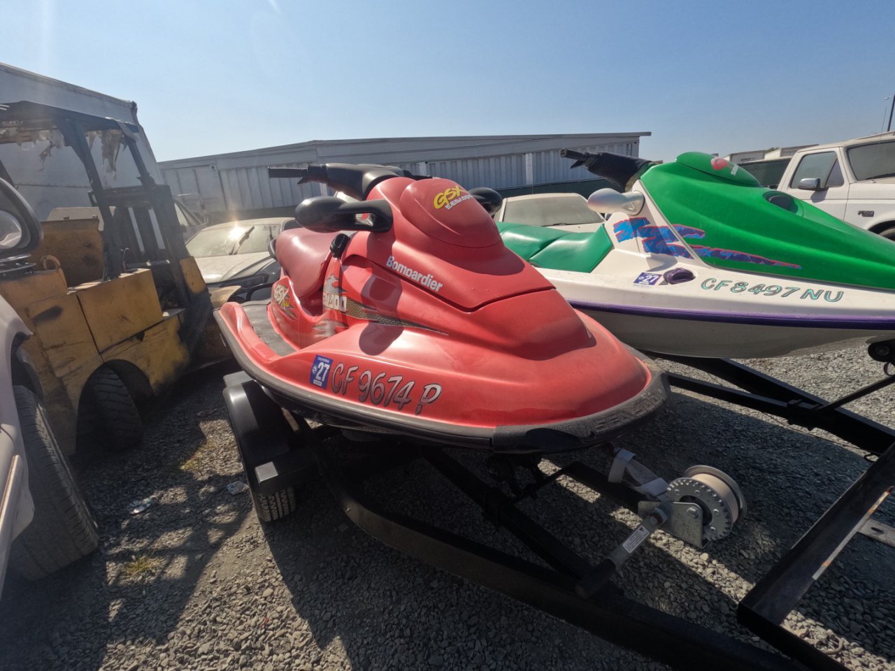 1999 BOMBARDIE JETSKI