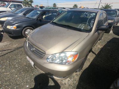 Vehicle: 2004 TOYOTA COROLLA (Lot 153)