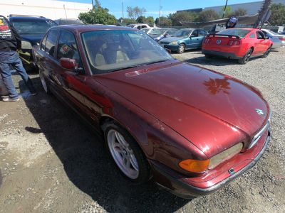 Vehicle: 1999 BMW 740I (Lot 187)